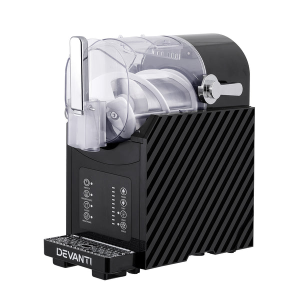 Devanti 1.8L Slushie Machine Maker Frozen Smoothies Milkshakes Black Awezingly