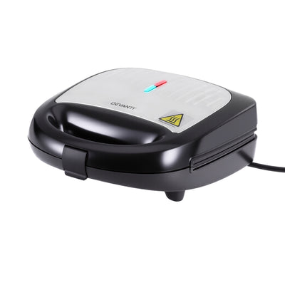 Devanti 3-in-1 Sandwich Press Waffle Maker Panini Press Grill 850W