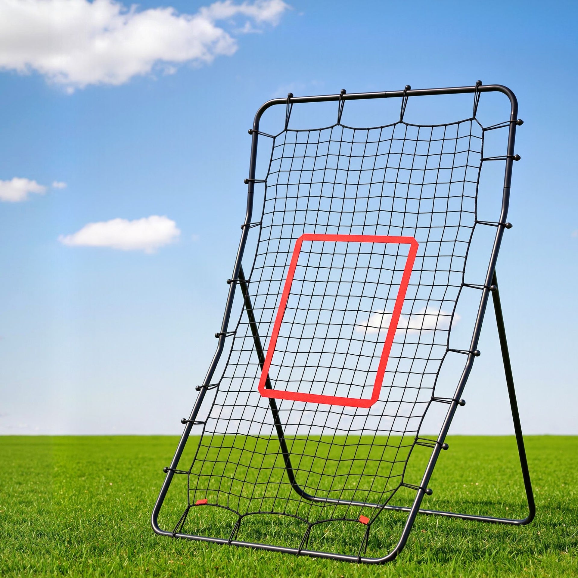 Everfit Baseball Rebounder Net Pitching Practice Target Screen 143cm Awezingly