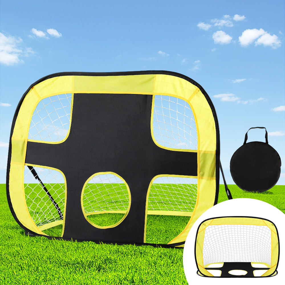 Everfit Portable Football Net Soccer Goal Rebound Target Hitter Training Everfit