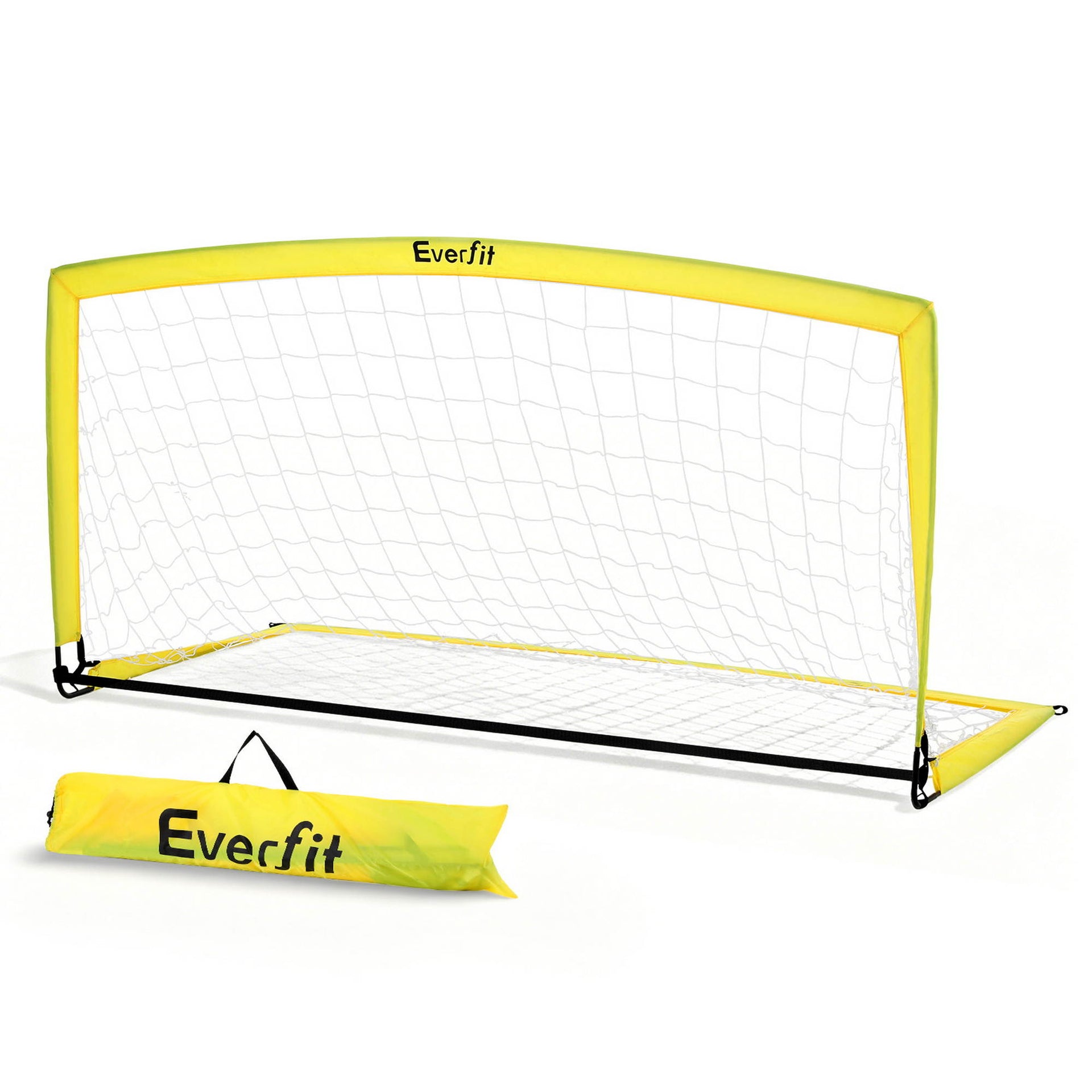 Everfit 2m Football Soccer Net Portable Goal Net Rebounder Sports Training Awezingly