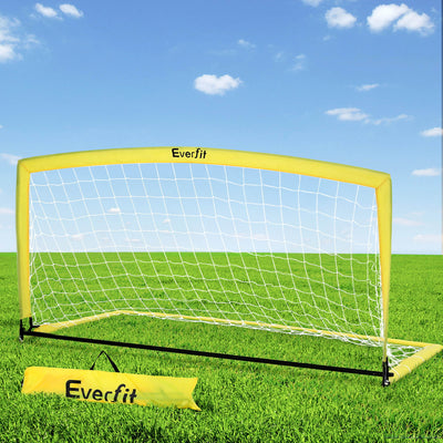 Everfit 2m Football Soccer Net Portable Goal Net Rebounder Sports Training