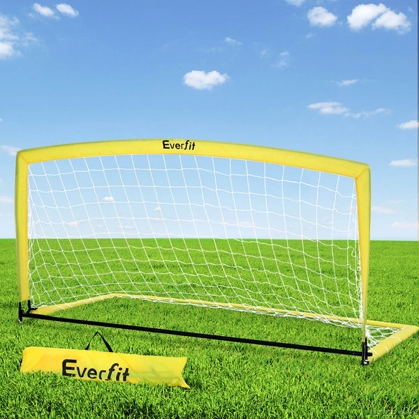 Everfit 2m Football Soccer Net Portable Goal Net Rebounder Sports Training Awezingly
