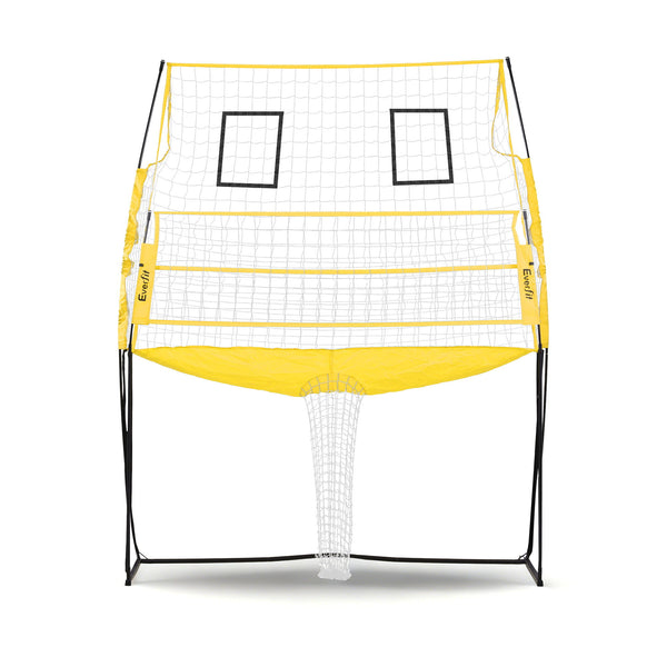 Everfit 8ft Volleyball Net Free-standing Adjustable Height Portable with Ball and Bag Awezingly