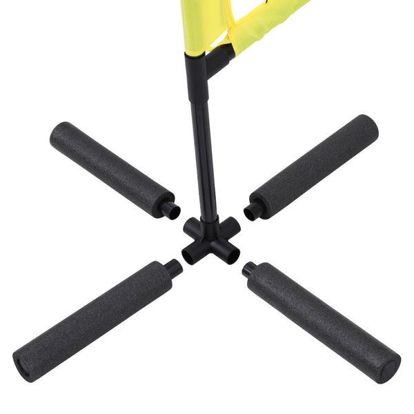 Everfit Water Volleyball Net Set Portable Swimming Pool Nets Game 4 Anchor Bags Awezingly