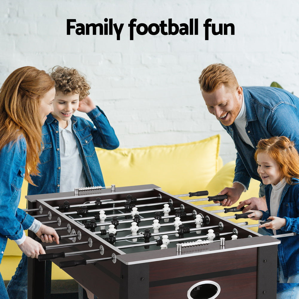 5FT Soccer Table Foosball Football Game Set Home Party Gift Adults Kids Indoor Awezingly