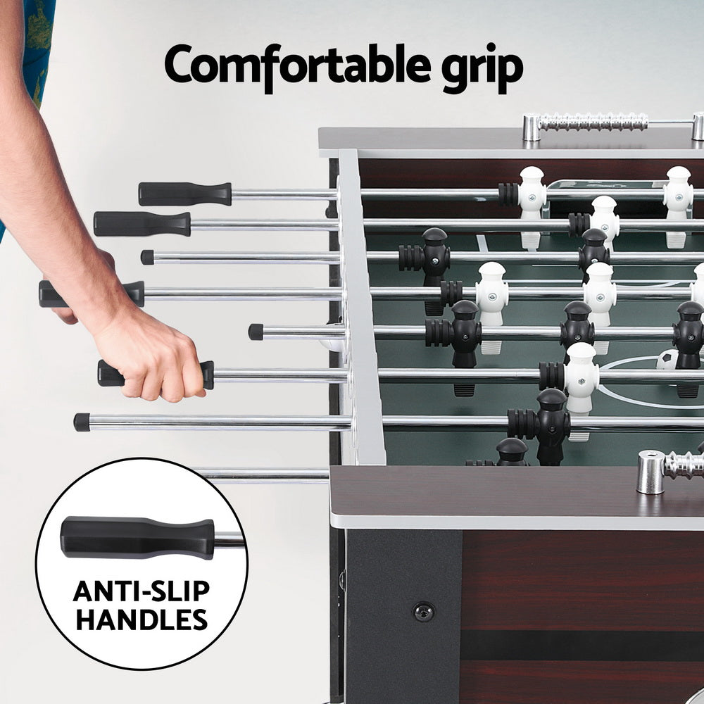 5FT Soccer Table Foosball Football Game Set Home Party Gift Adults Kids Indoor Awezingly