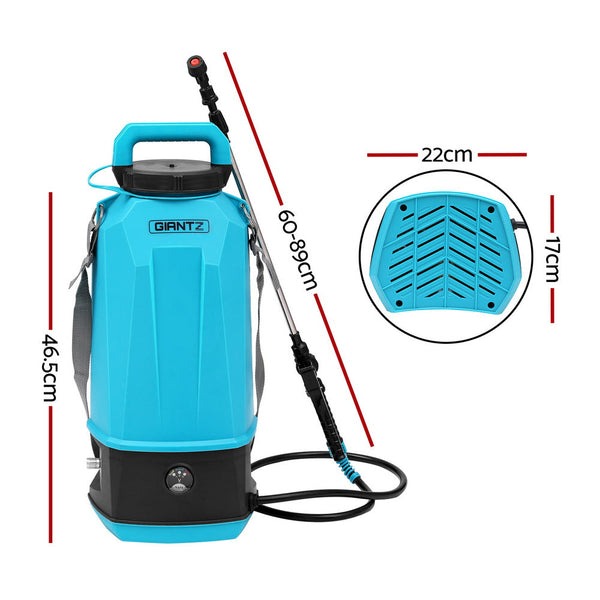 Giantz Weed Sprayer Pressure 8L Shoulder Pesticide Giantz