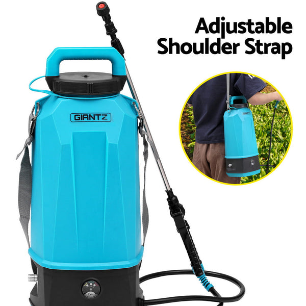 Giantz Weed Sprayer Pressure 8L Shoulder Pesticide Giantz