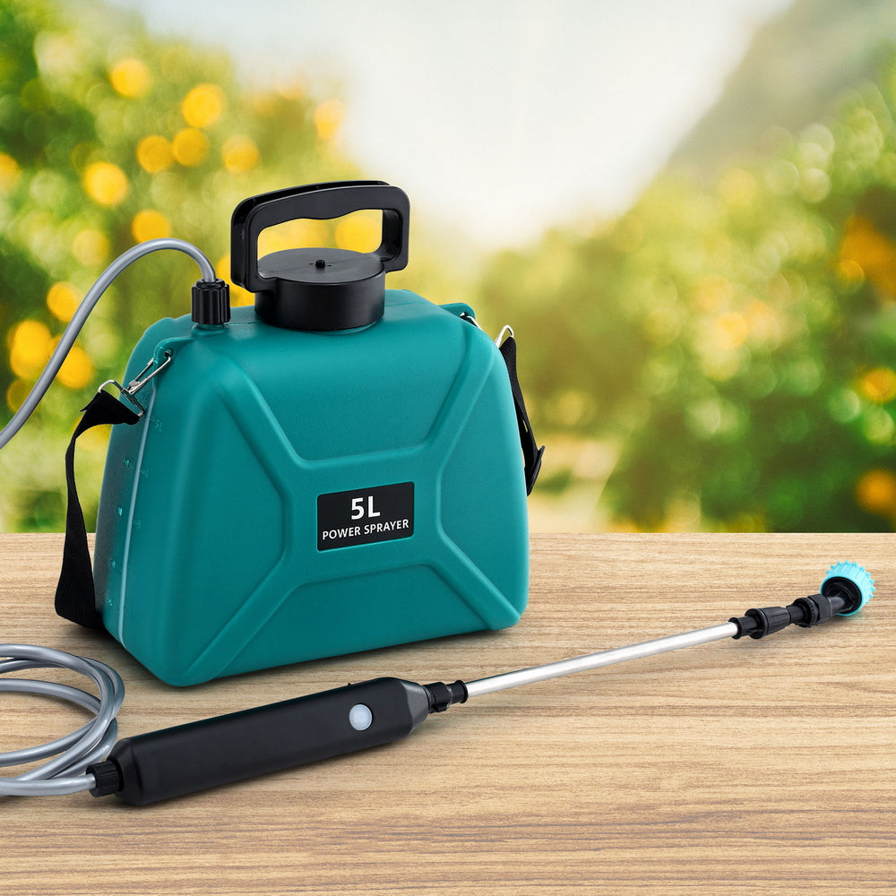 Giantz Weed Sprayer Garden Sprayer USB Charging Electric Shoulder Sprayer 5L Giantz