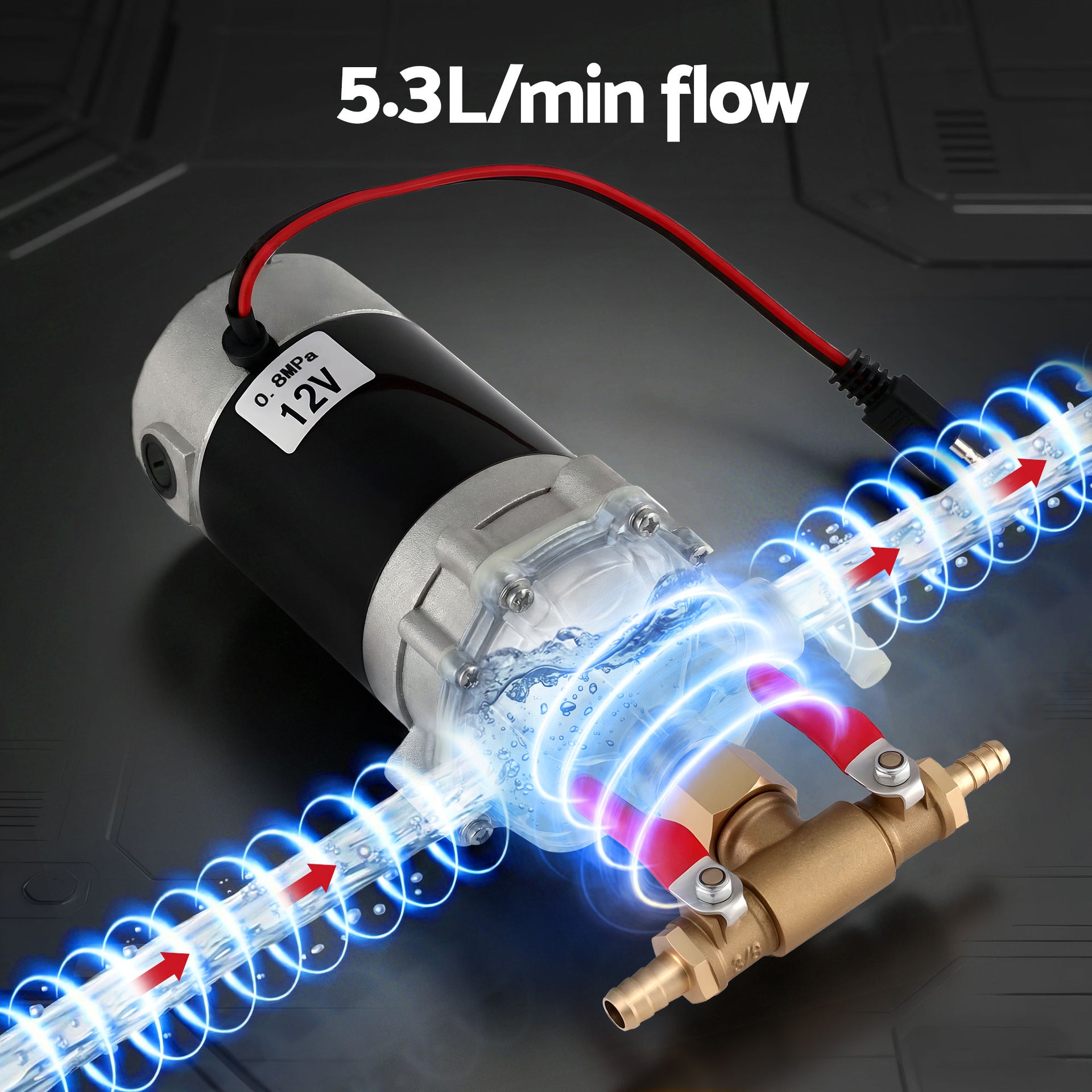 Giantz Garden Pump Sprayer Pressure Sprayer Pump 12V Diaphragm Sprayer Pump Awezingly