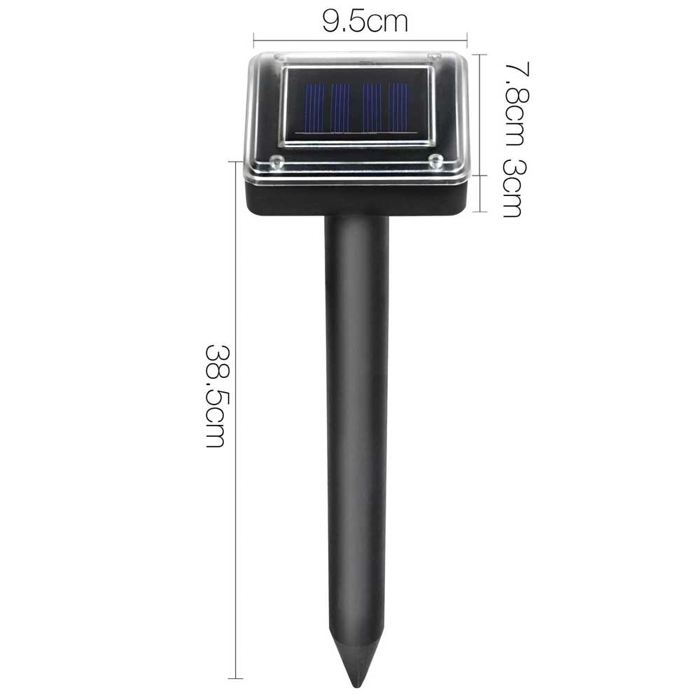 Gardeon Snake Repeller 12X Multi Pulse Ultrasonic Solar Powered Pest Repellent Gardeon