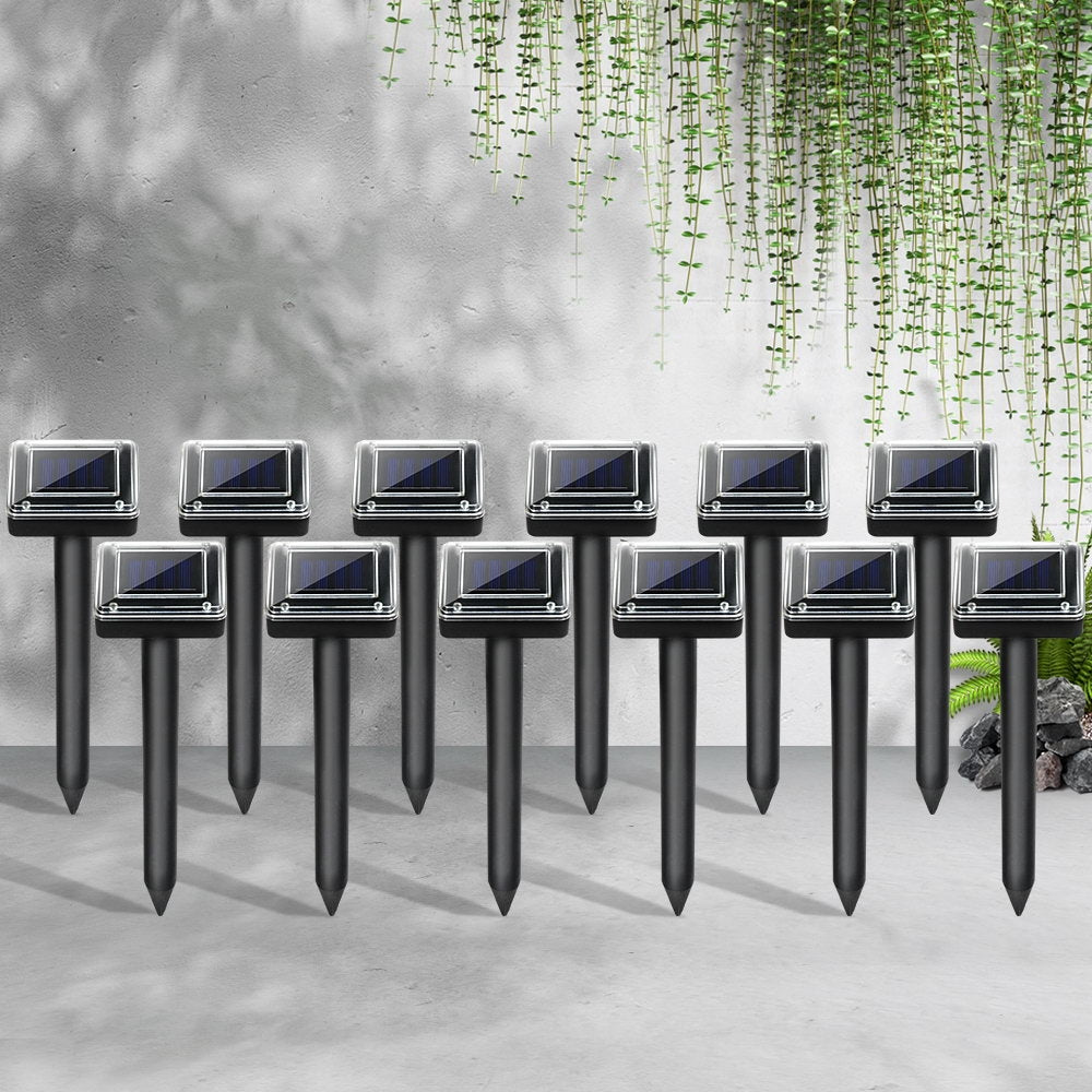 Gardeon Snake Repeller 12X Multi Pulse Ultrasonic Solar Powered Pest Repellent Gardeon