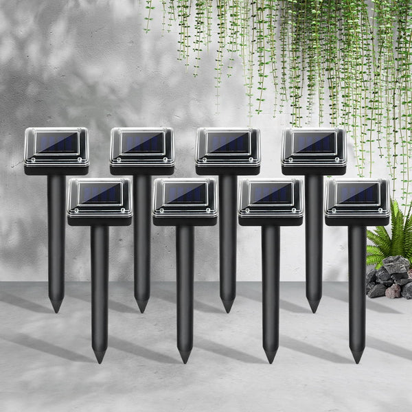 Gardeon Solar Snake Repeller 8X Multi Pulse Ultrasonic Powered Pest Repellent Gardeon