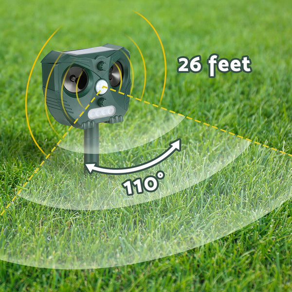 Gardeon Snake Repeller Ultrasonic Battery USB Powered Gardeon