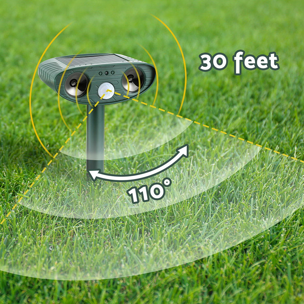 Gardeon Snake Repeller  Ultrasonic Battery USB Powered Gardeon