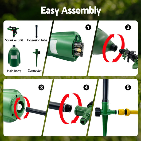 Gardeon Snake Repeller Outdoor Water Sprinkler Animal Deterrent Awezingly