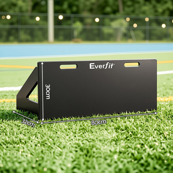 Everfit Soccer Rebounder Board 80cm x 30cm Football Rebound Wall with 2 Angles Everfit