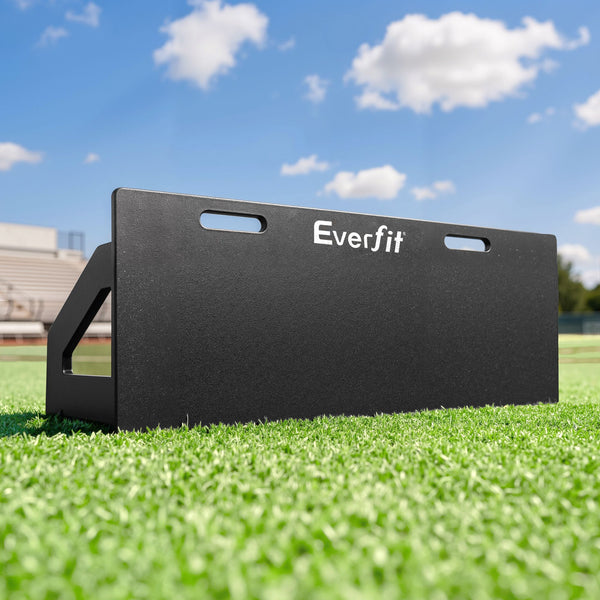 Everfit Soccer Rebounder Board 100x40cm Football Rebound Wall with 2 Angles Everfit