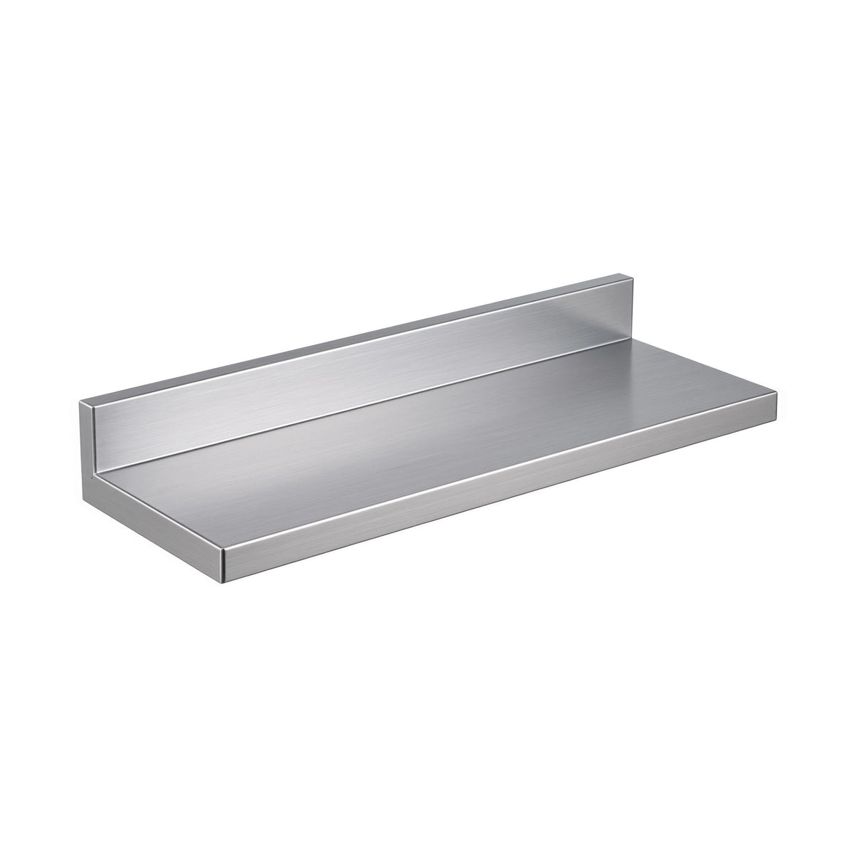 Cefito 610 x 220mm 430 Stainless Steel L-Shaped Kitchen Wall Shelf Awezingly