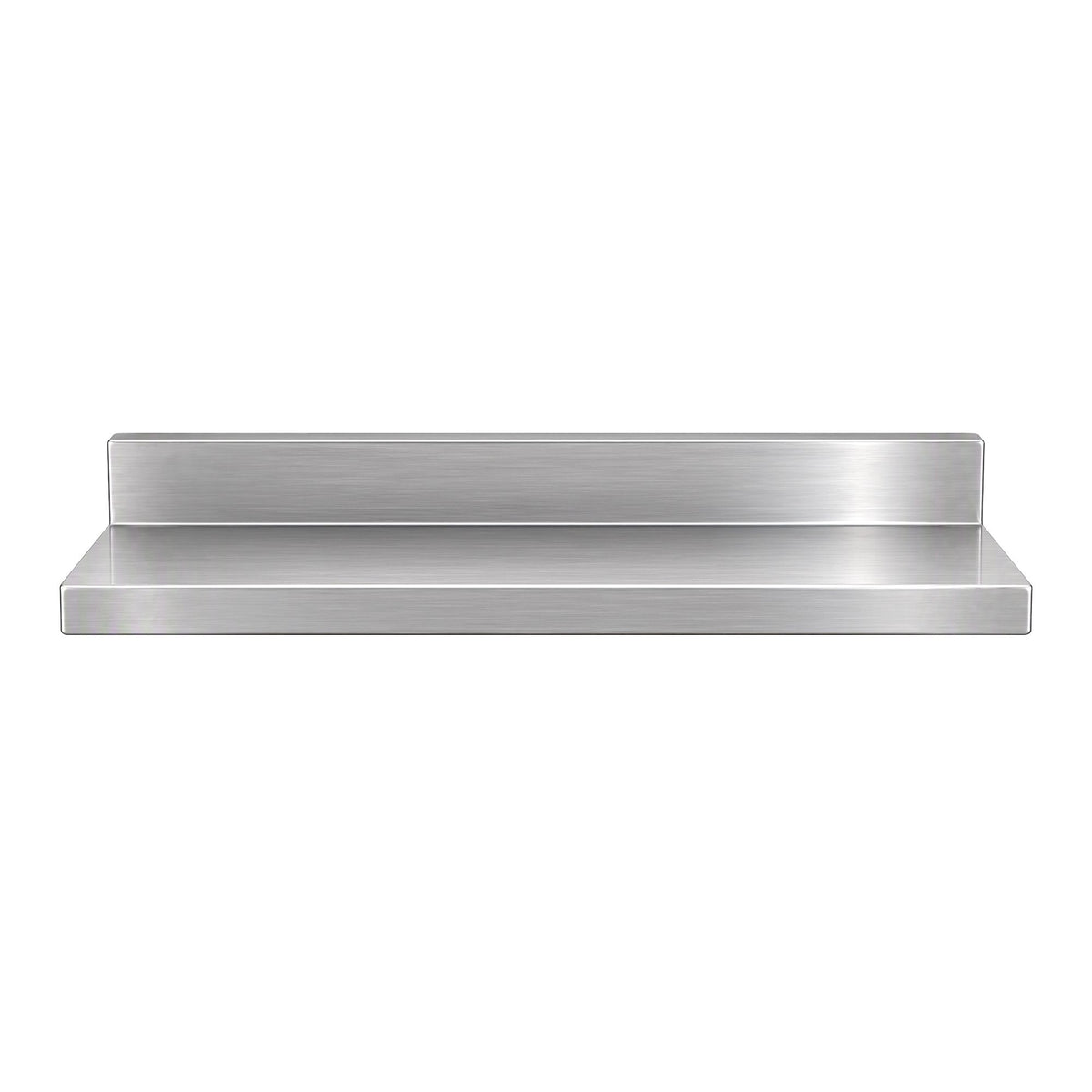 Cefito 610 x 220mm 430 Stainless Steel L-Shaped Kitchen Wall Shelf Awezingly