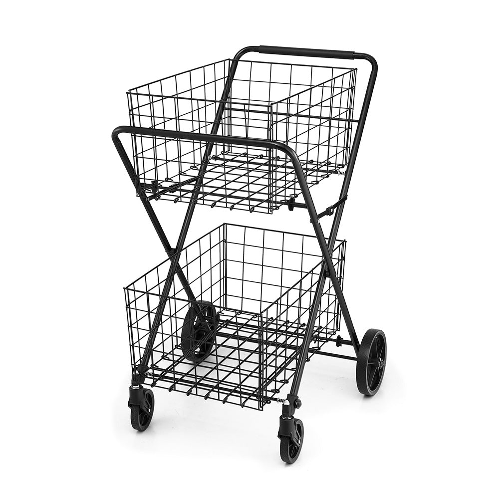 Emajin Foldable Shopping Trolley Cart Awezingly