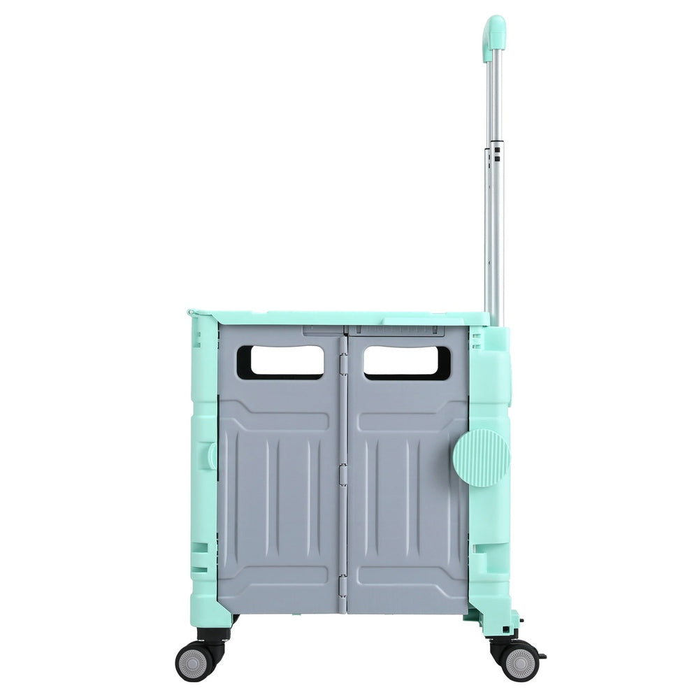Emajin Shopping Trolley Cart 75L Foldable Green Emajin