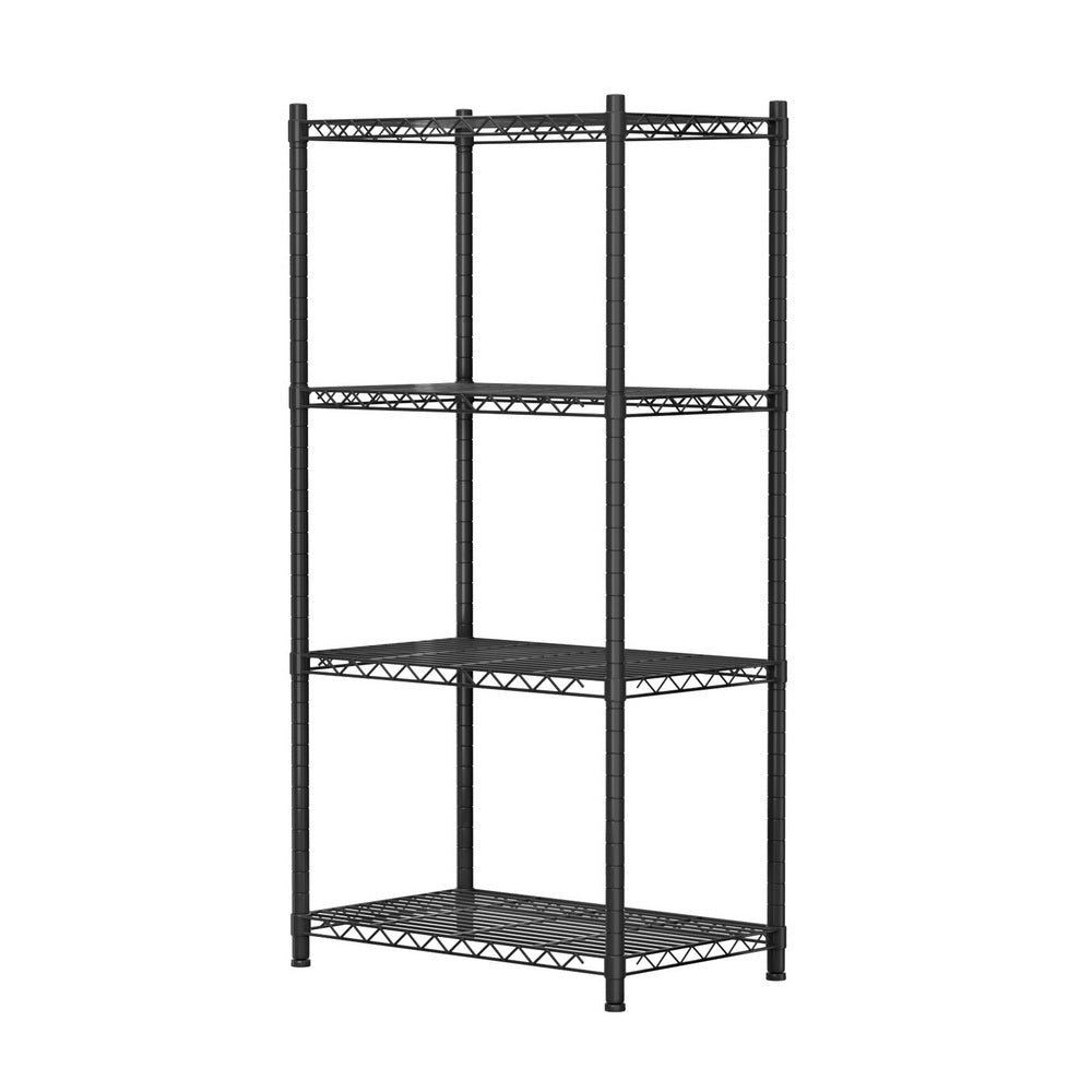 Artiss 4-Tier Shelving Unit Adjustable Garage Storage Shelves Kitchen Rack Steel Awezingly