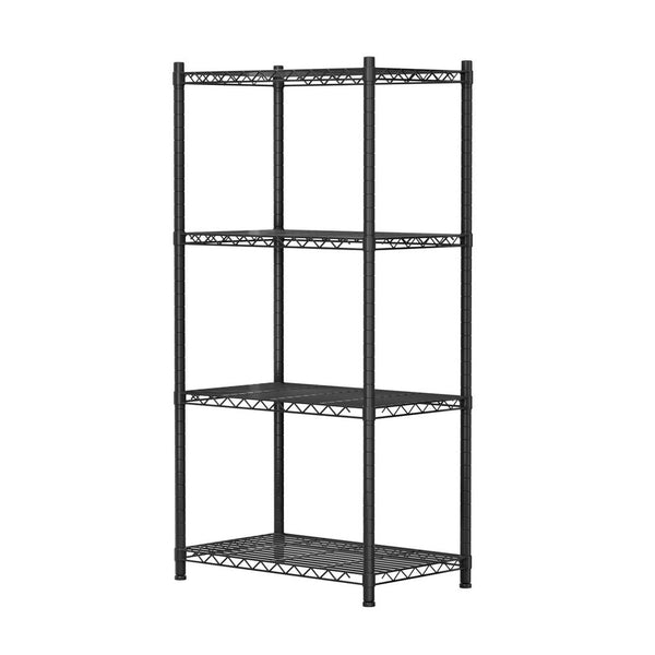 Artiss 4-Tier Shelving Unit Adjustable Garage Storage Shelves Kitchen Rack Steel Awezingly
