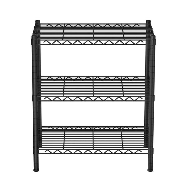 Artiss 3-Tier Shelving Unit Adjustable Garage Storage Shelves Kitchen Rack Steel Awezingly