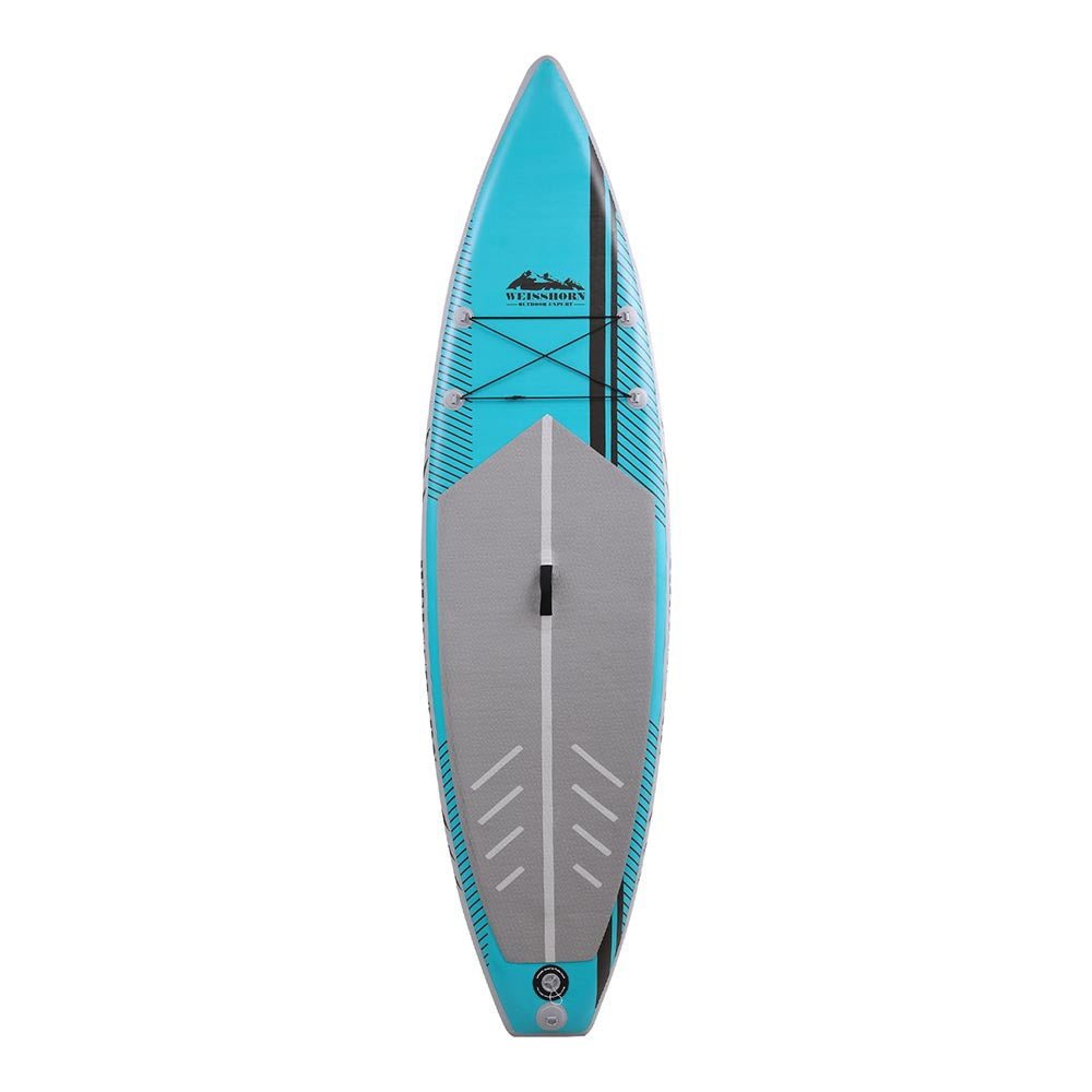 Weisshorn Stand Up Paddle Board 10.5ft Inflatable SUP Surfboard Paddleboard Kayak Surf Green Weisshorn
