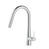 Cefito Kitchen Mixer Tap Pull Out Round 2 Mode Sink Basin Faucet Swivel WELS Chrome