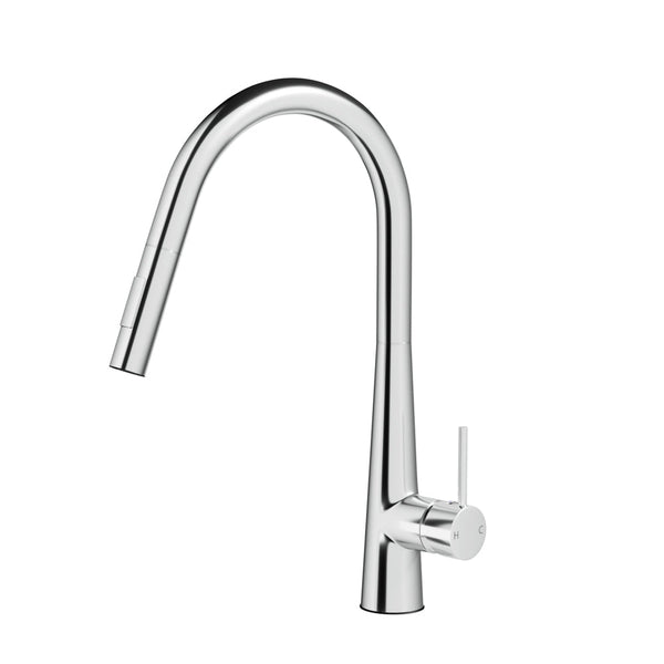 Cefito Kitchen Mixer Tap Pull Out Round 2 Mode Sink Basin Faucet Swivel WELS Chrome Awezingly