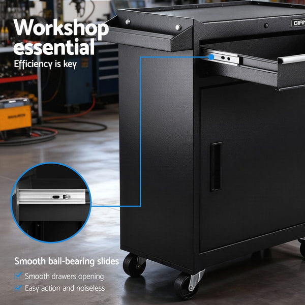 Giantz Tool Chest Trolley Cabinet Rolling Toolbox Garage Storage Tools organizer Awezingly