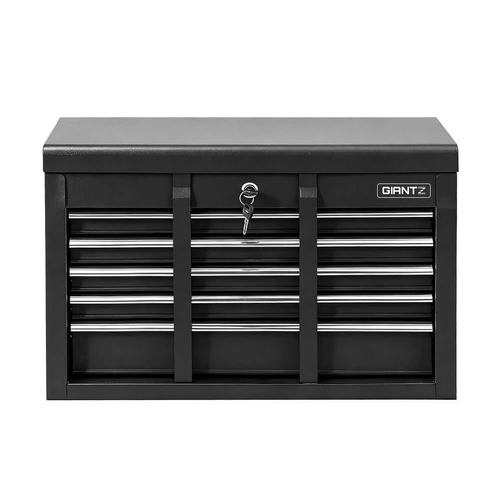 GIANTZ 5 Drawer Tool Chest Box Cabinet Lockable Garage Storage Organiser Black Awezingly