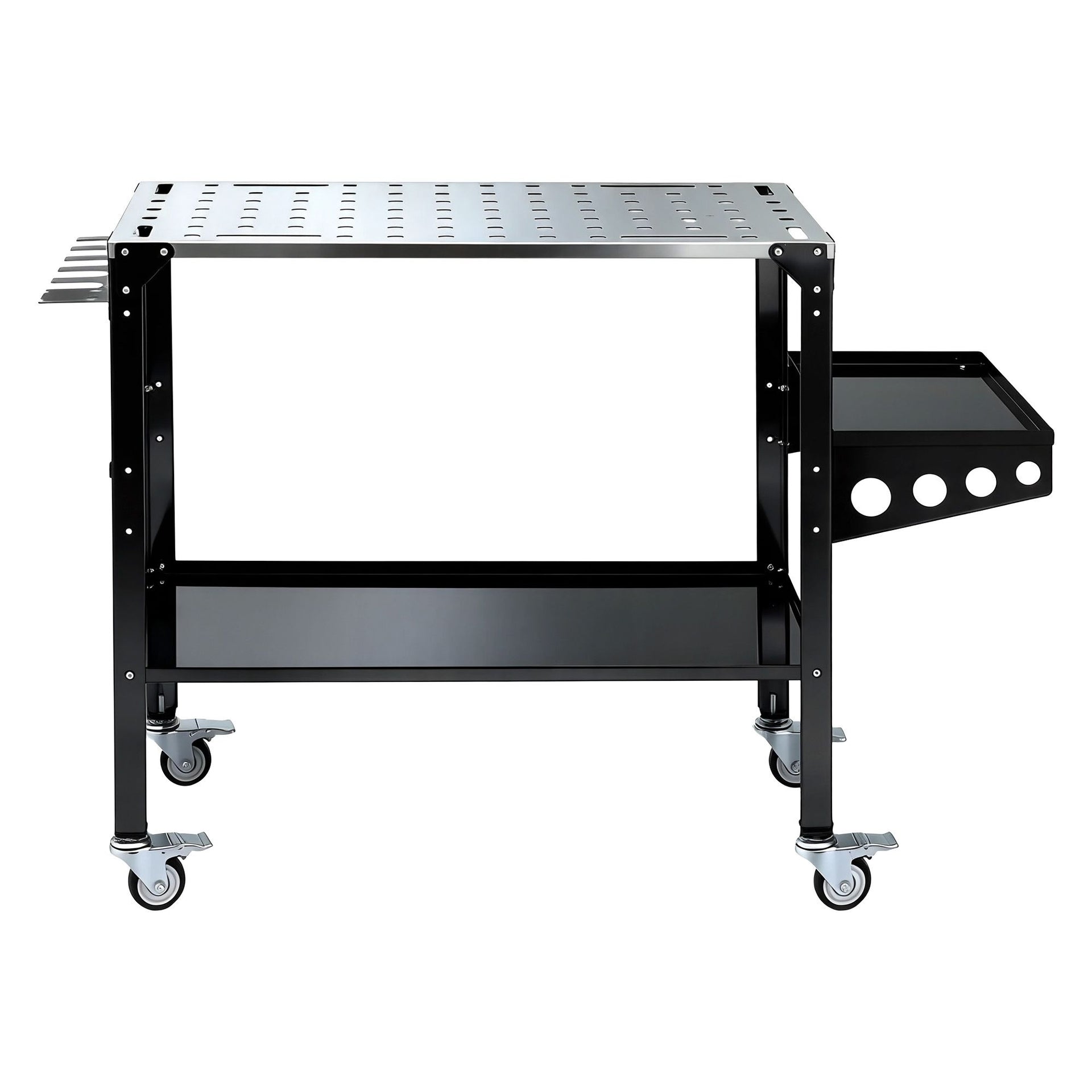 Giantz Welding Table Cart with Tool Storage 130KG Capacity Mobile Workstation Awezingly