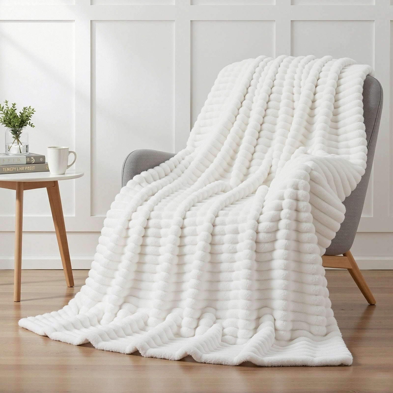 Giselle 152x203cm Throw Blanket Queen Fleece Lightweight Cozy Sofa Couch Bed Throw Awezingly