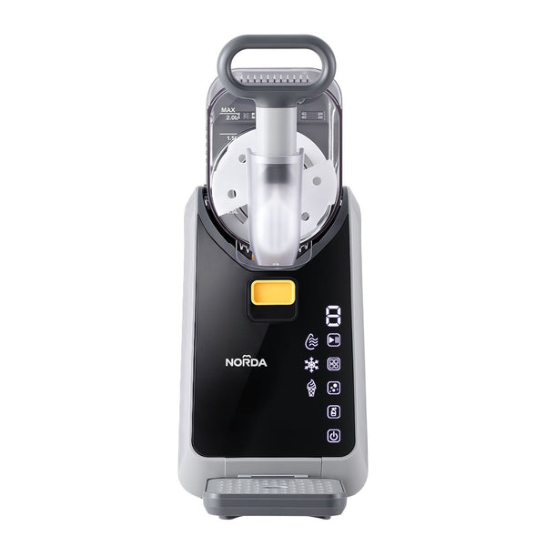 NORDA 2L Slushie Machine Frozen Drink Maker Slushy Ice Cream Maker No Ice Compressor Touchscreen for Home BBQ Party Awezingly