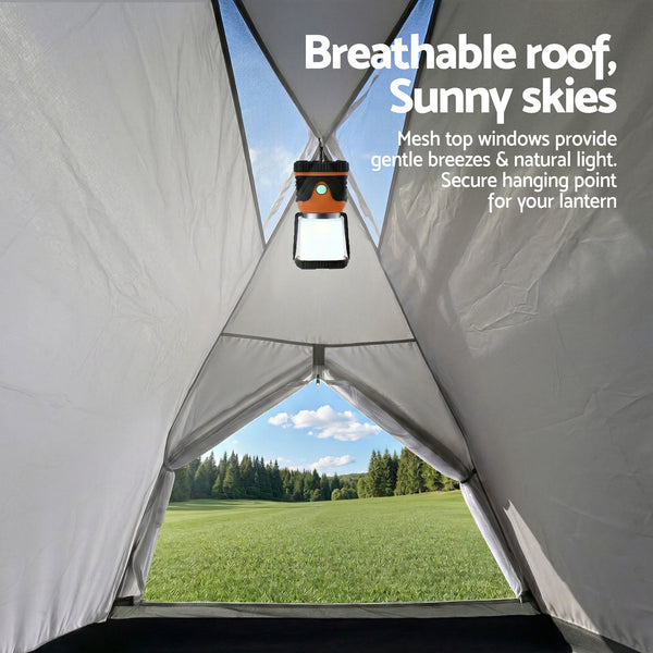 Weisshorn 2 Person Instant Pop Up Camping Tent Automatic Waterproof Hiking Beach Awezingly