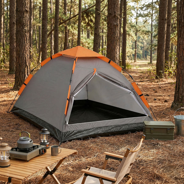 Weisshorn 2 Person Instant Pop Up Camping Tent Automatic Waterproof Hiking Beach Awezingly