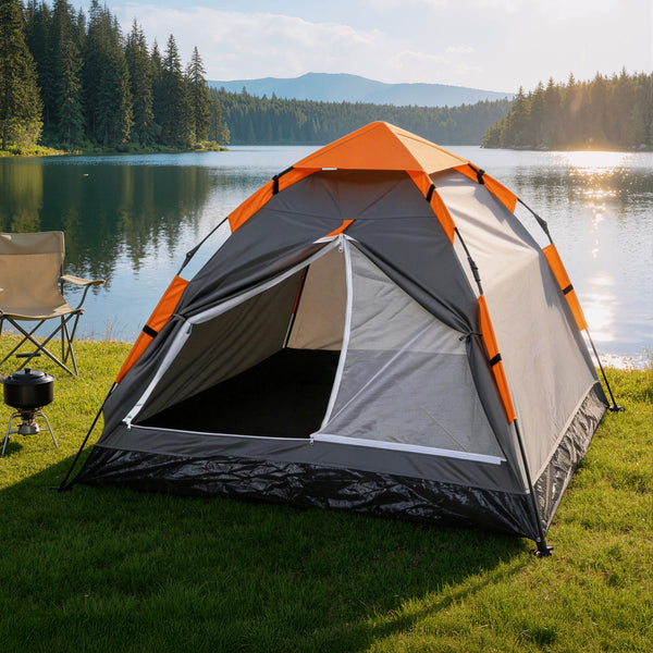 Weisshorn 2 Person Instant Pop Up Camping Tent Automatic Waterproof Hiking Beach Awezingly