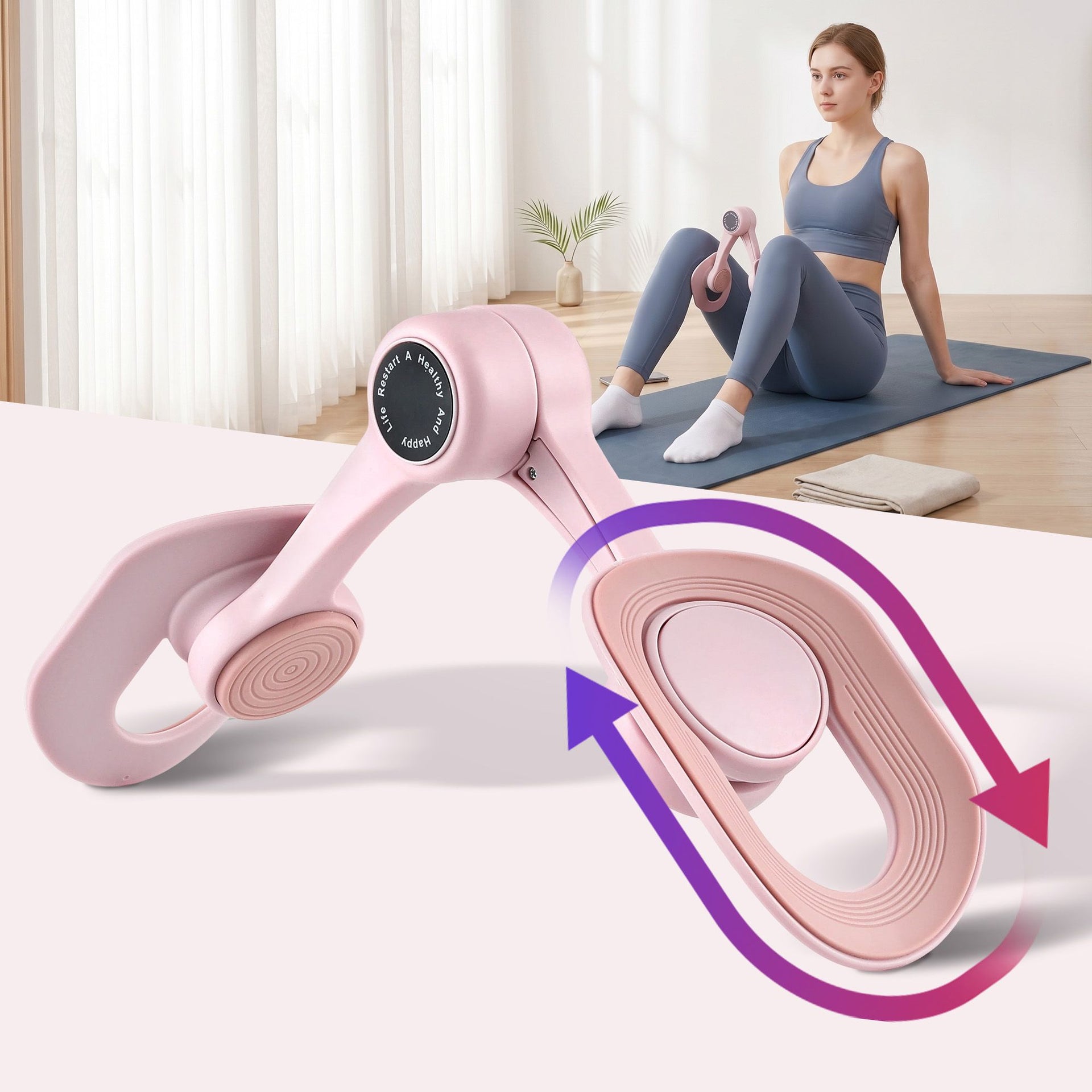 Everfit Thigh Master Pelvic Floor Muscle Exercise Trainer Devices for Women Awezingly