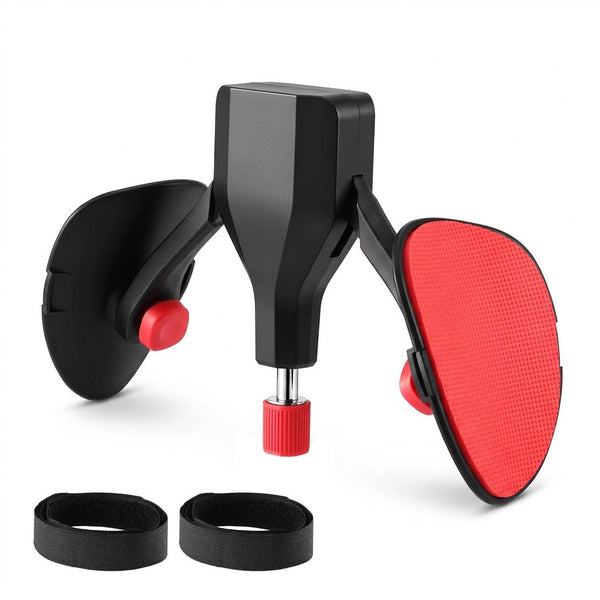 Everfit Pelvic Floor Exerciser Inner Thigh Kegel Trainer 35KG 360 Adjustable Men Women Black & Red Awezingly