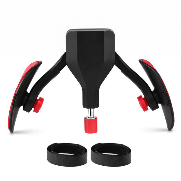 Everfit Pelvic Floor Exerciser Inner Thigh Kegel Trainer 35KG 360 Adjustable Men Women Black & Red Awezingly