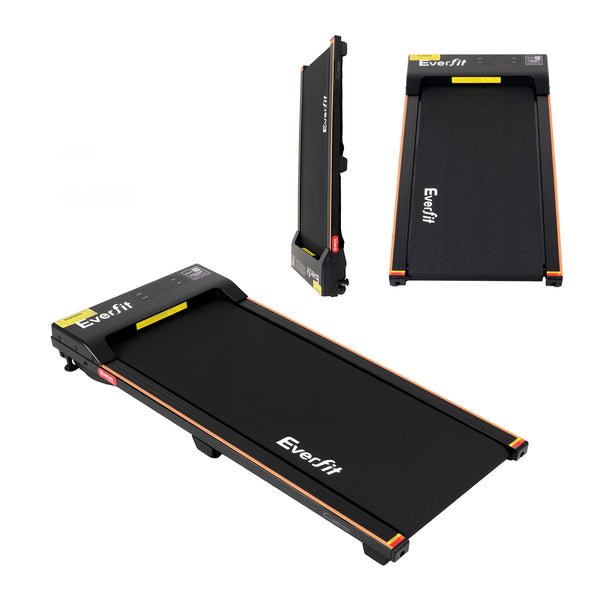 Everfit 3 in 1 Walking Pad Treadmill 12% Incline Under Desk Treadmills for Home Gym With 38cm Wide Belt Awezingly