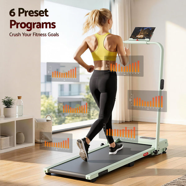 Everfit 3 in 1 Walking Pad Treadmill 12% Incline Under Desk Foldable Treadmills for Home Gym With 38cm Wide Belt APP Control Awezingly
