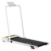 Everfit Treadmill Electric Walking Pad Incline Under Desk 380mm White