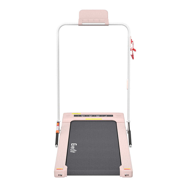 Everfit Treadmill Electric Walking Pad Under Desk Home Gym Fitness 400mm Pink Everfit