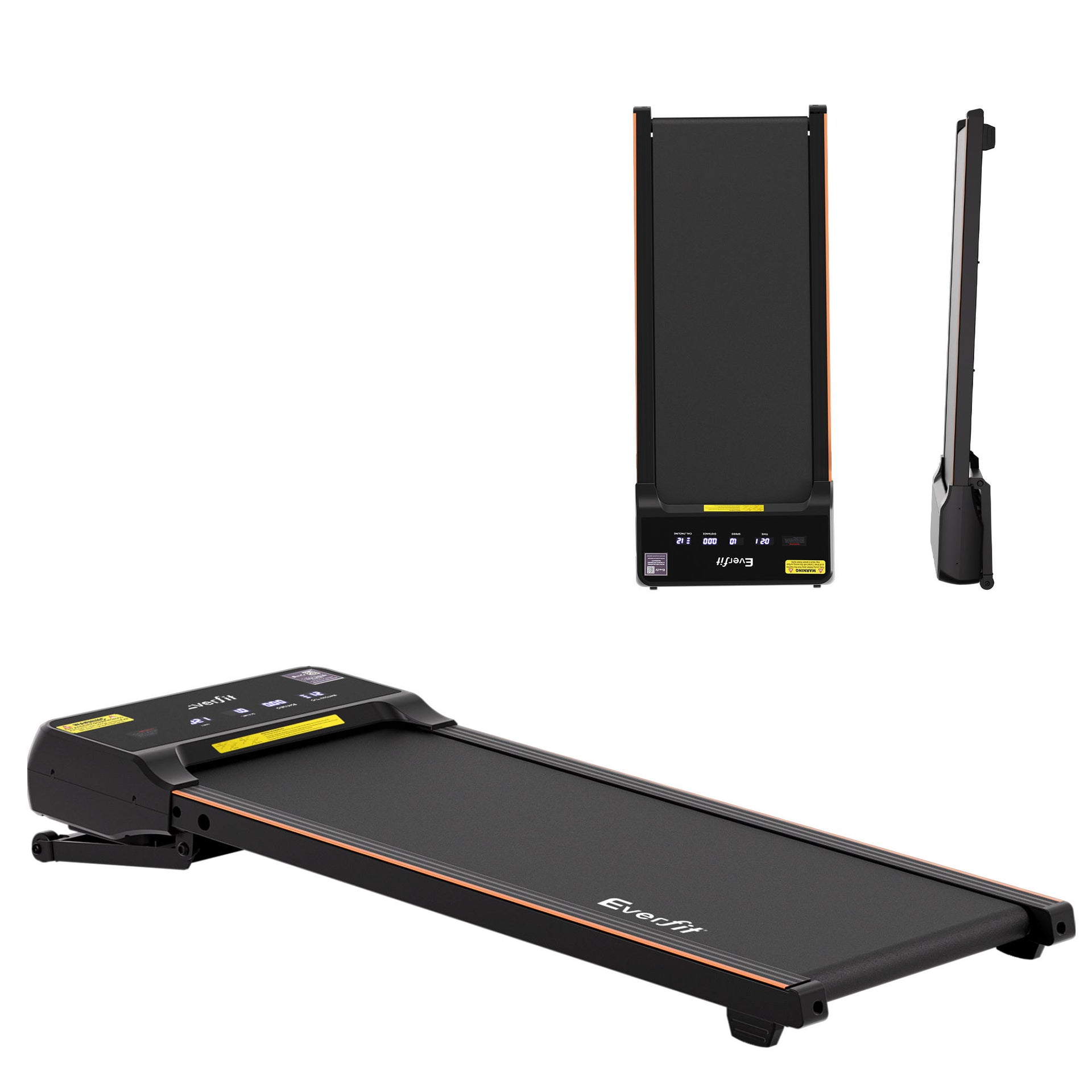 Everfit 3 in 1 Walking Pad Treadmill 20% Auto Incline Under Desk Treadmills for Home Gym With 40cm Wide Belt Awezingly