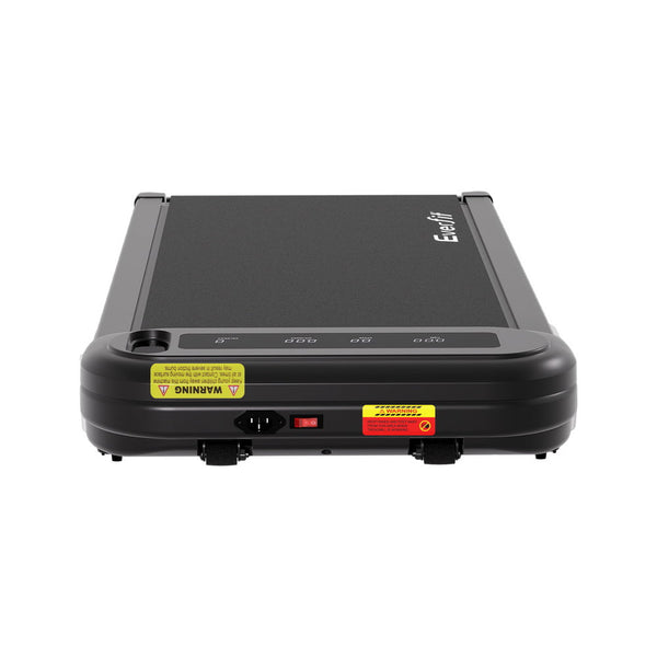 Everfit Treadmill Electric Walking Pad with Incline Under Desk Home Gym Black Awezingly